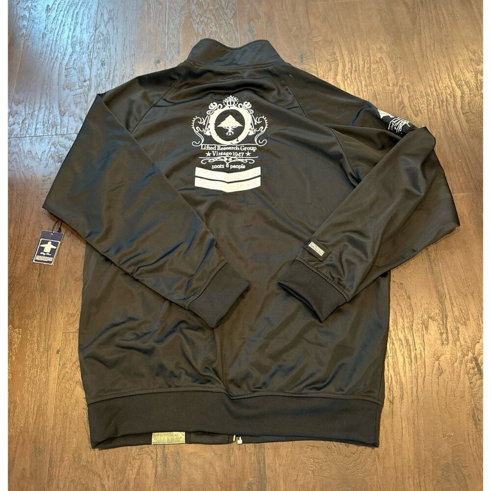 LRG Jacket‎ Mens Black The Original Lifted Reseach Group Track jacket - Picture 3 of 4